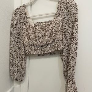 Atlar’d State Leopard Crop Top
